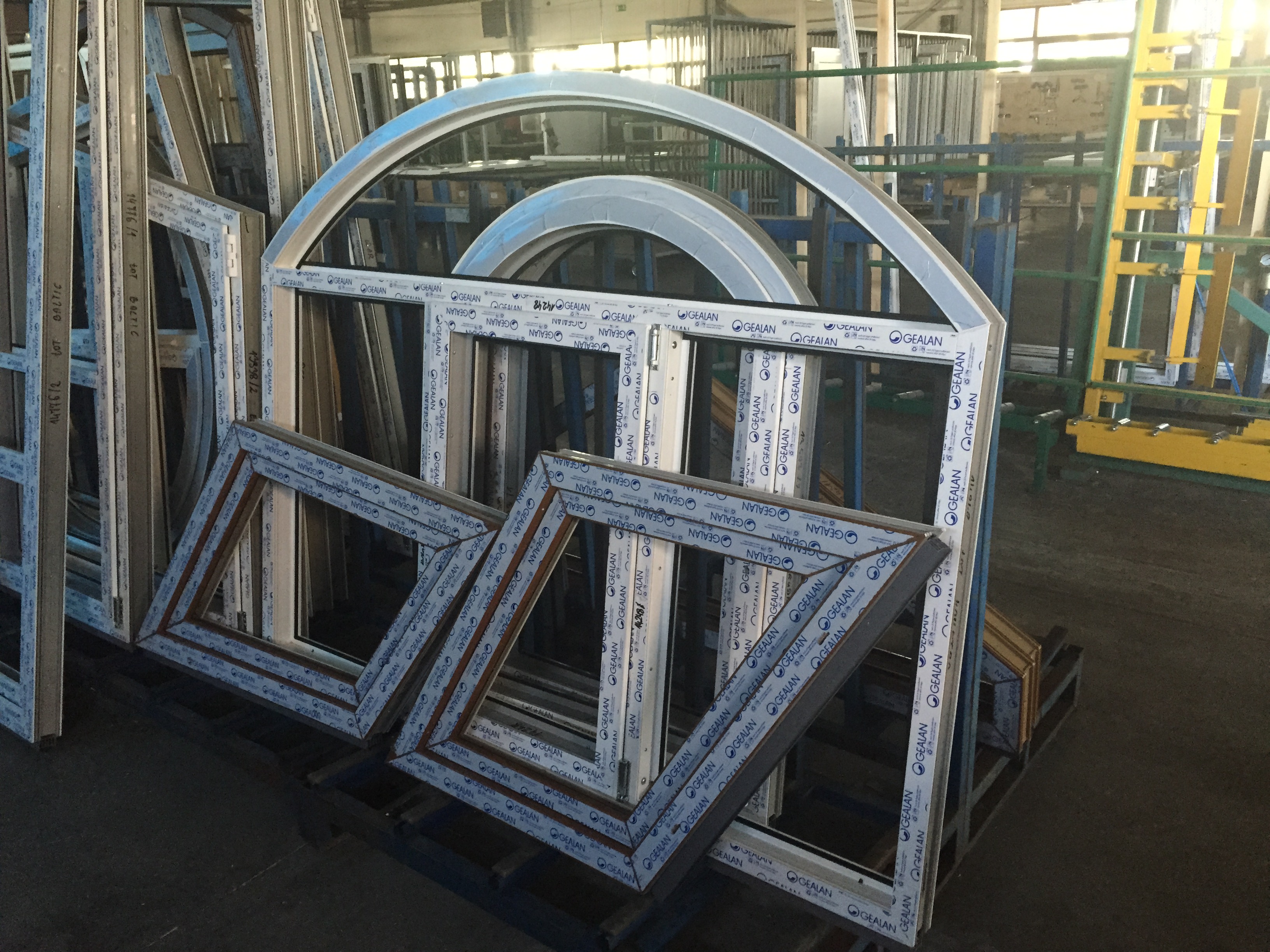 Menuiserie PVC formes - Nouvel'Er
